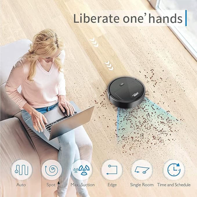 Mini Aspiradora Robot - Limpieza del Hogar