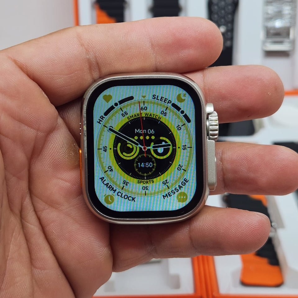 Smartwatch ULTRA 10 -  Kit 4 correas