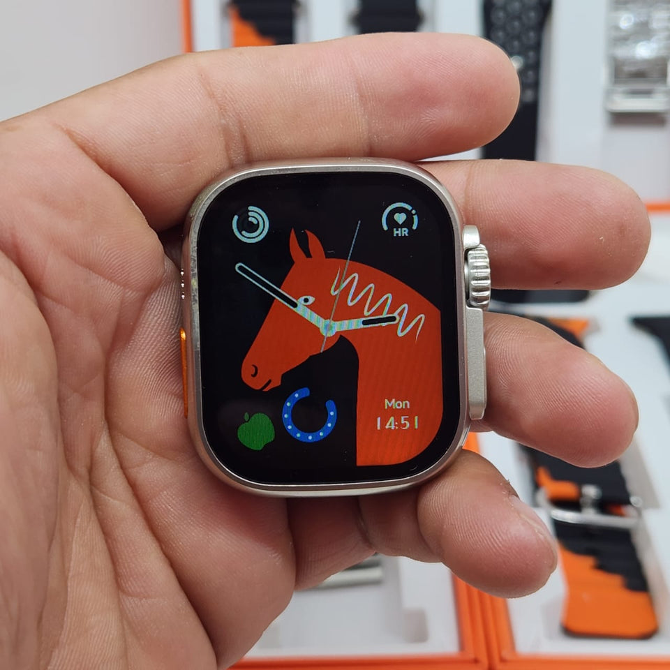 Smartwatch ULTRA 10 -  Kit 4 correas