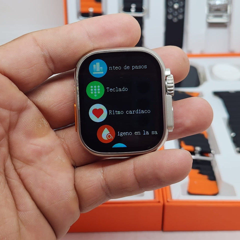 Smartwatch ULTRA 10 -  Kit 4 correas