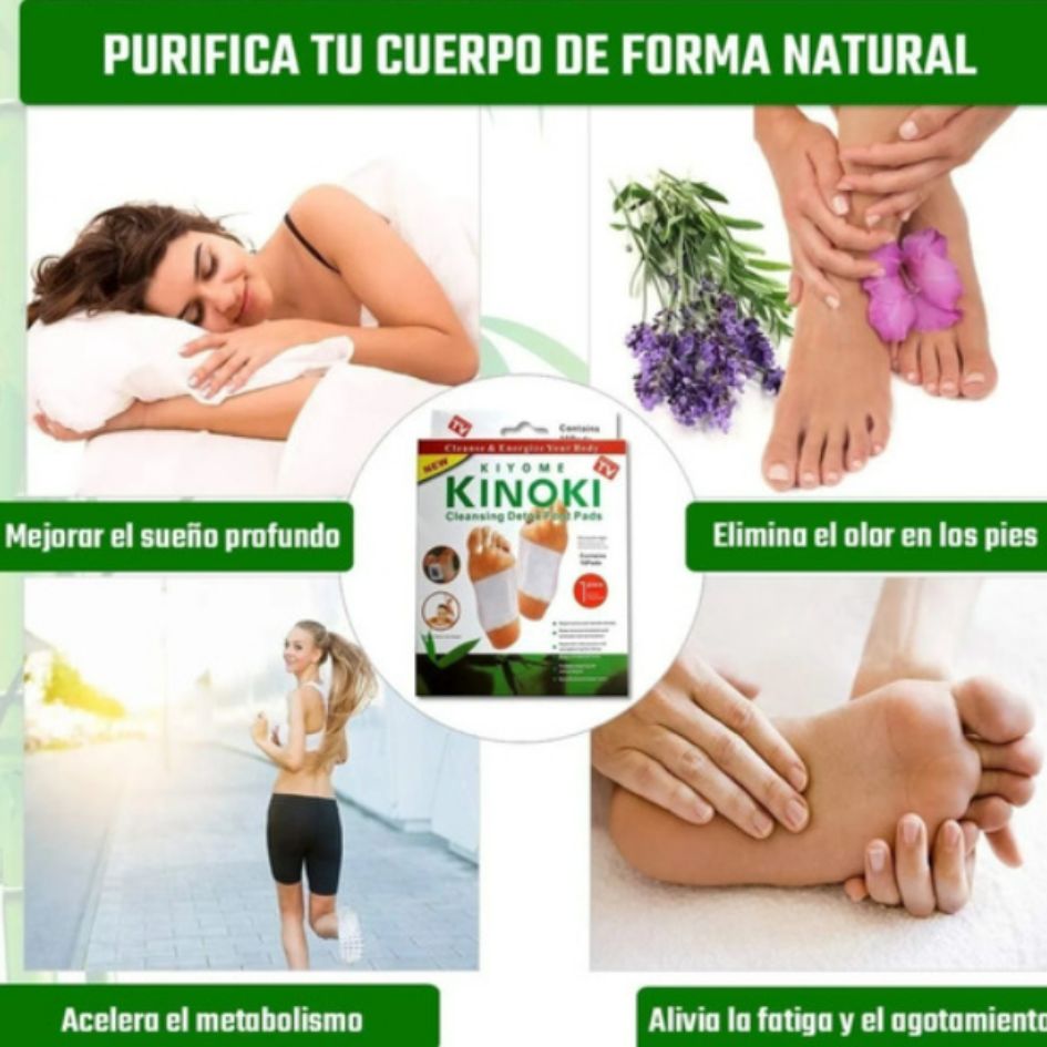 100 Parches KINOKI DETOX - Paquete Grande