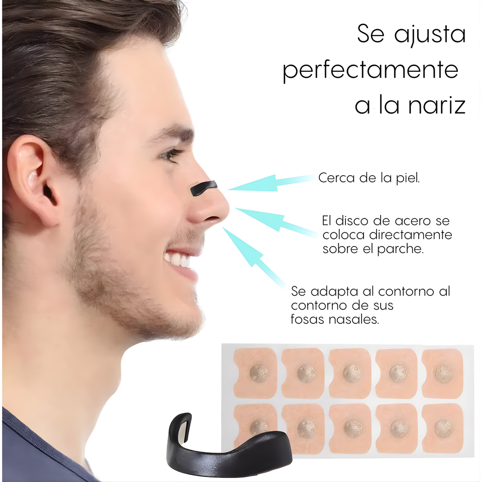 Tiras Nasales Antironquidos Magneticas