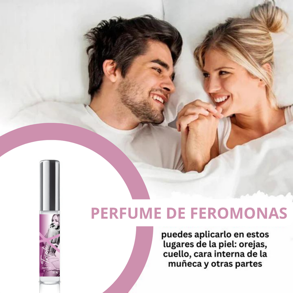 PERFUME FEROMONAS MUJER Triple X - 2 PIEZAS
