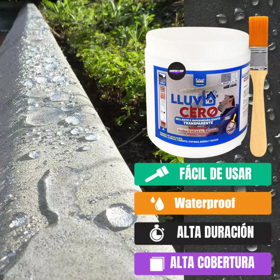 Lluvia Cero Impermeabilizante Sellador  - 500ml