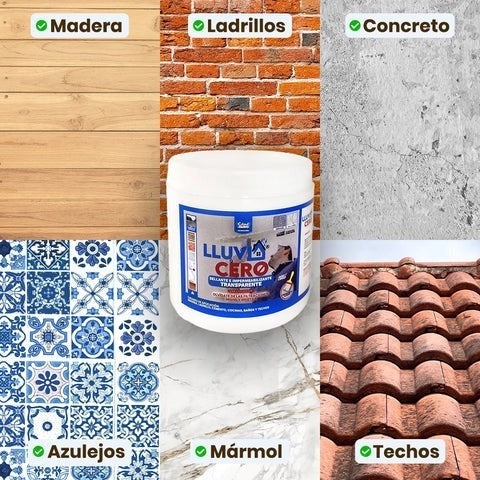 Lluvia Cero Impermeabilizante Sellador  - 500ml