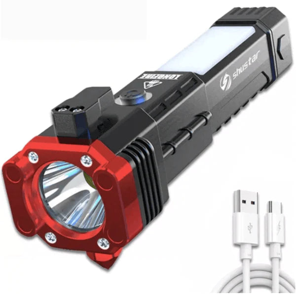 Linterna Powerbank Martillo Portatil