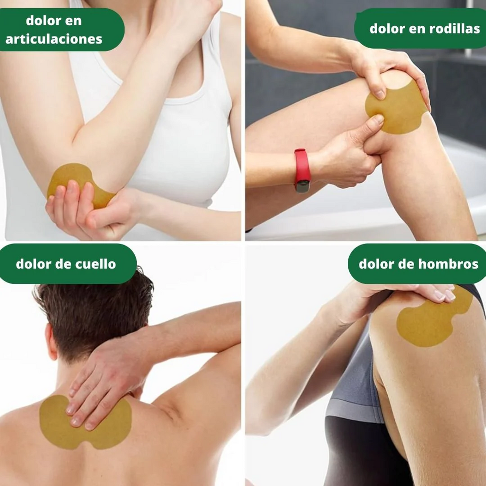 100 Parches Herbales para RODILLA
